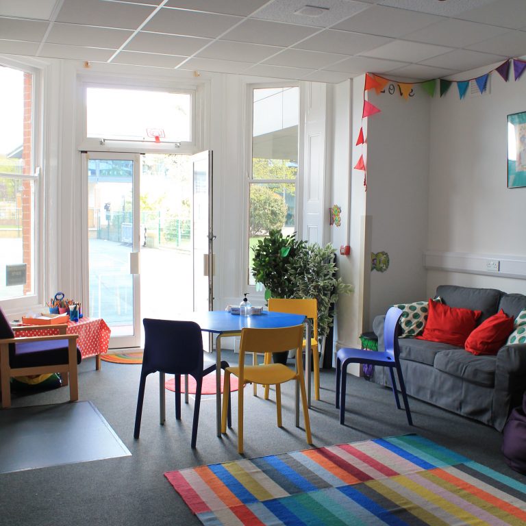 common room and play area